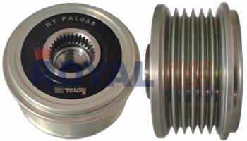POLEA ALTERNADOR ROYALTEK MERCEDES BENZ CLASE A 140 1.4 CLASE A 160 1.6 CLASE A160 1.6 CLASE A 190 1.9 CLASE A190 1.9 / DIAMETRO INTERNO 55 / DIAMETRO EXTERNO 59 / ALTURA 39 / 6 CANALES --- OEM F00M147828 5630